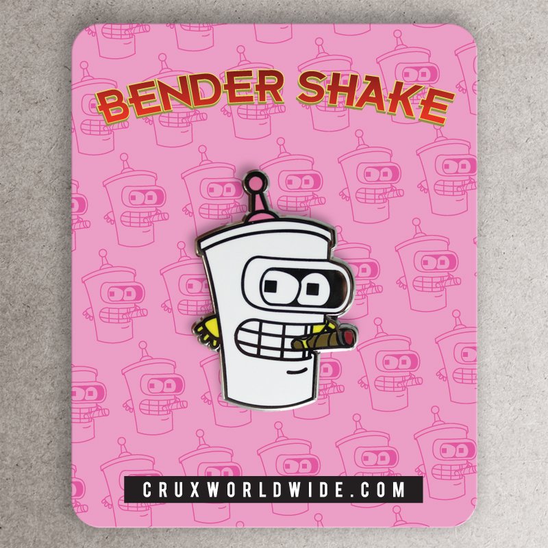 Bender Shake Enamel Pin