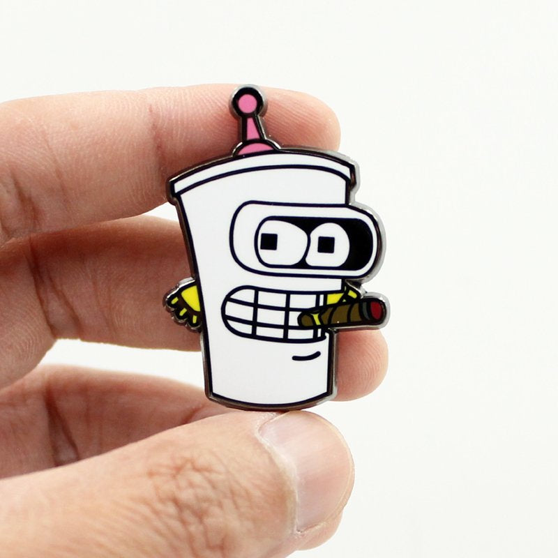 Bender Shake Enamel Pin