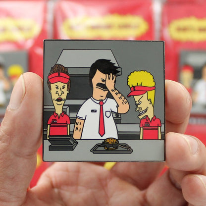 Bob's Burger World Enamel Pin