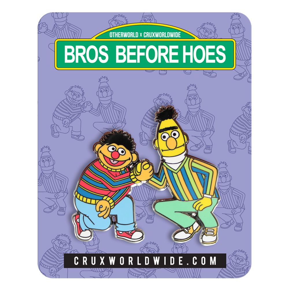 BRO'S BEFORE HOES PIN