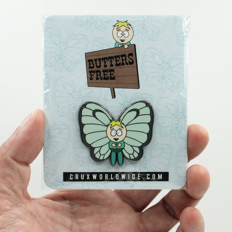 Butters Free Enamel Pin