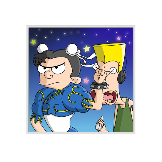 CHUN-LI STICKER