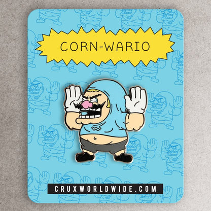 CornWario Enamel Pin