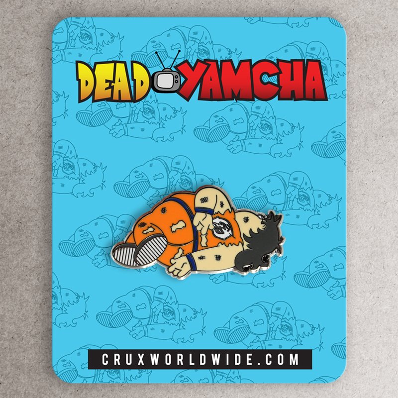 Dead Yamcha Enamel Pin