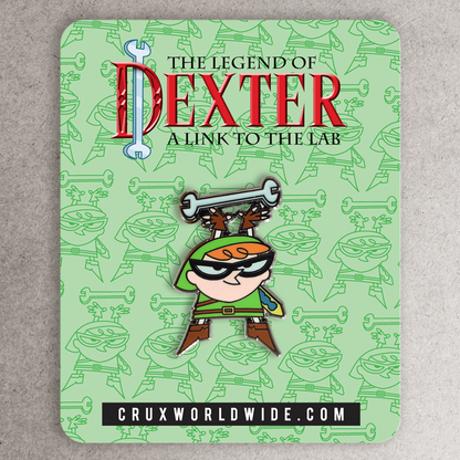 Dexter Link Enamel Pin