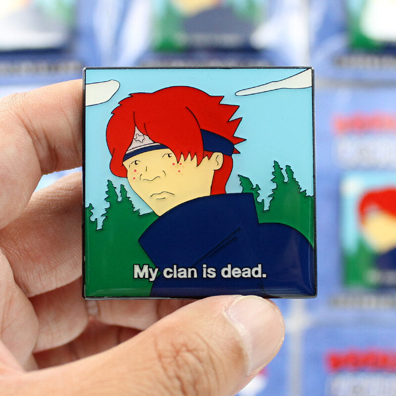 Dooley Uchiha Enamel Pin