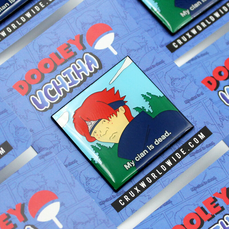 Dooley Uchiha Enamel Pin