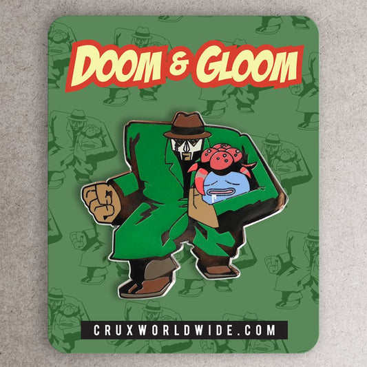 Doom and Gloom Enamel Pin