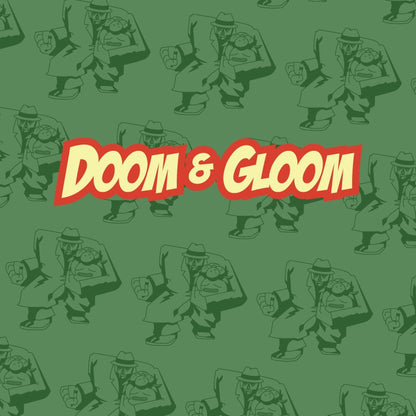 Doom and Gloom Enamel Pin