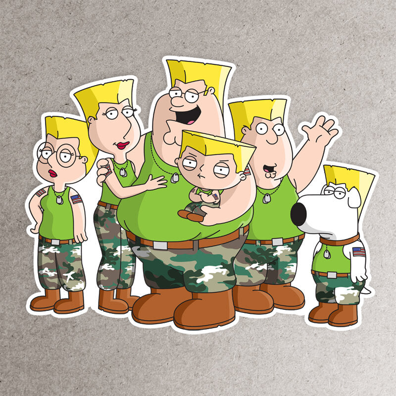 Family Guile Sticker