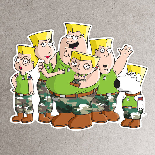 Family Guile Sticker