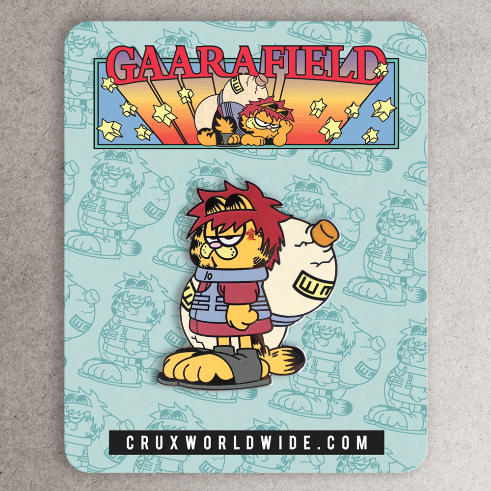 Gaarafield Enamel Pin