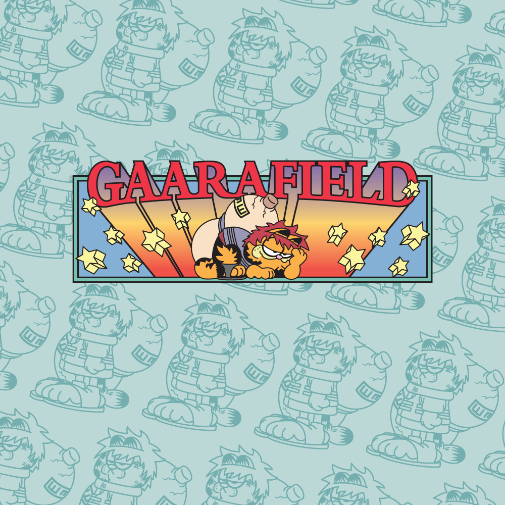 Gaarafield Enamel Pin