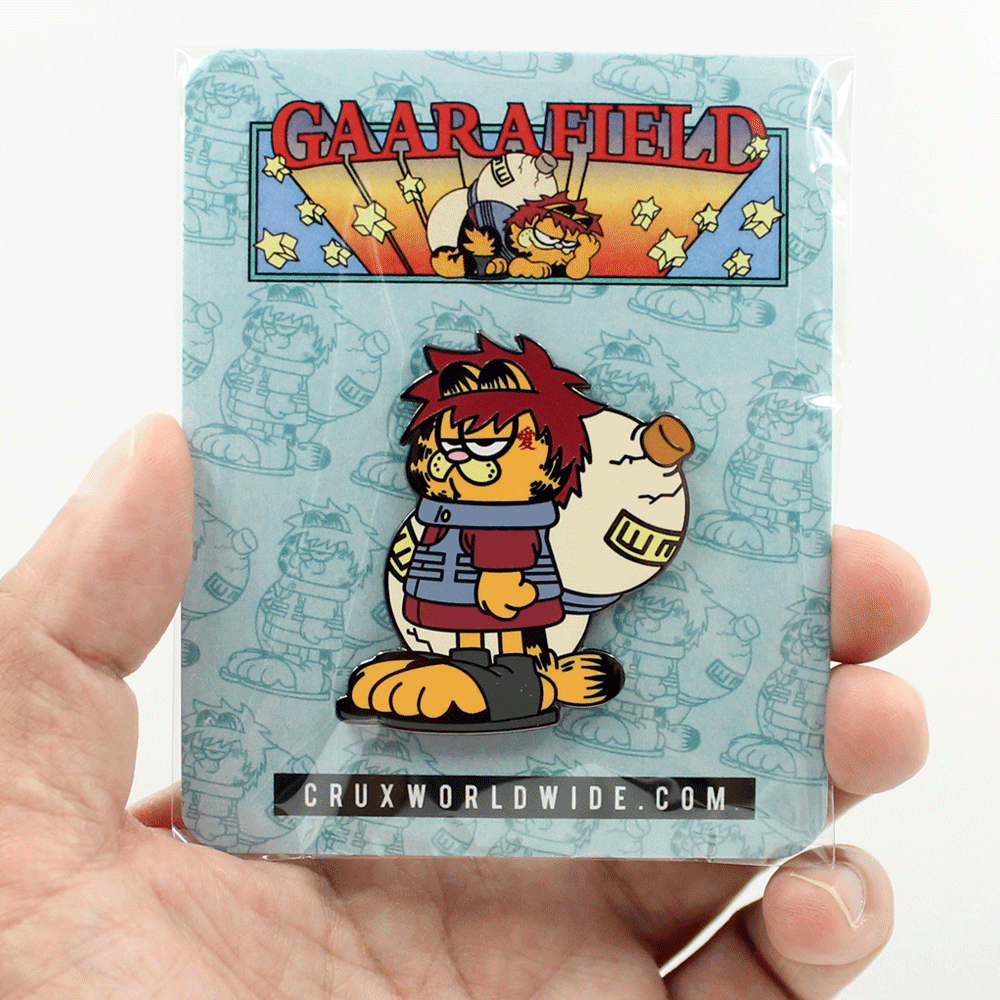 Gaarafield Enamel Pin