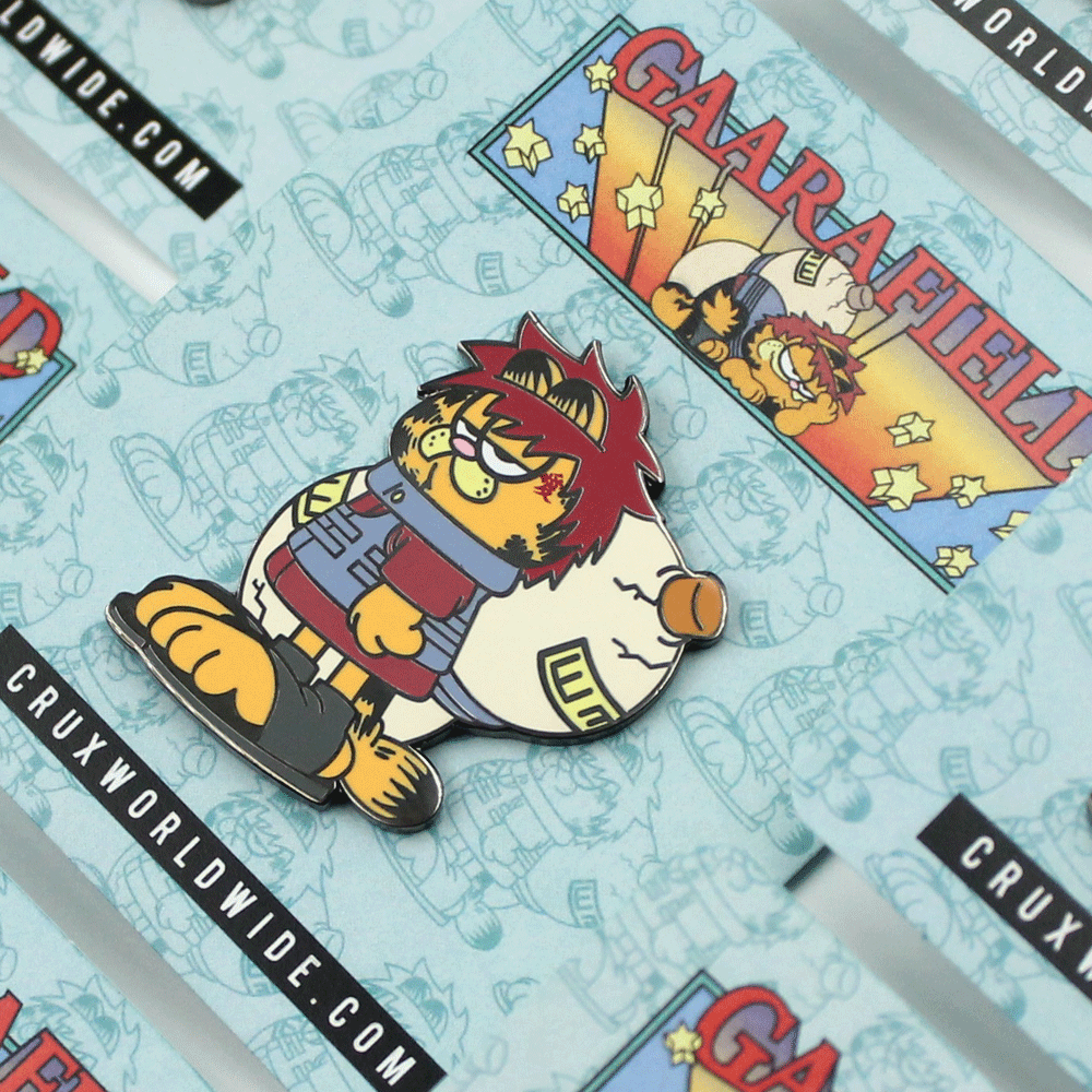 Gaarafield Enamel Pin