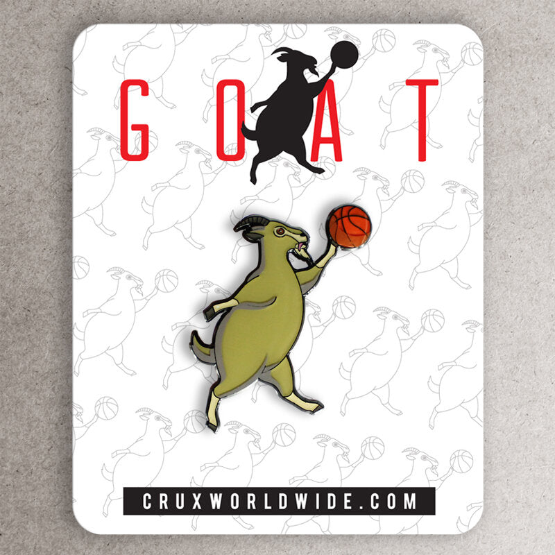 Goat Enamel Pin