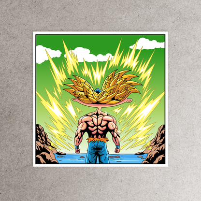 Hey Goku Sticker