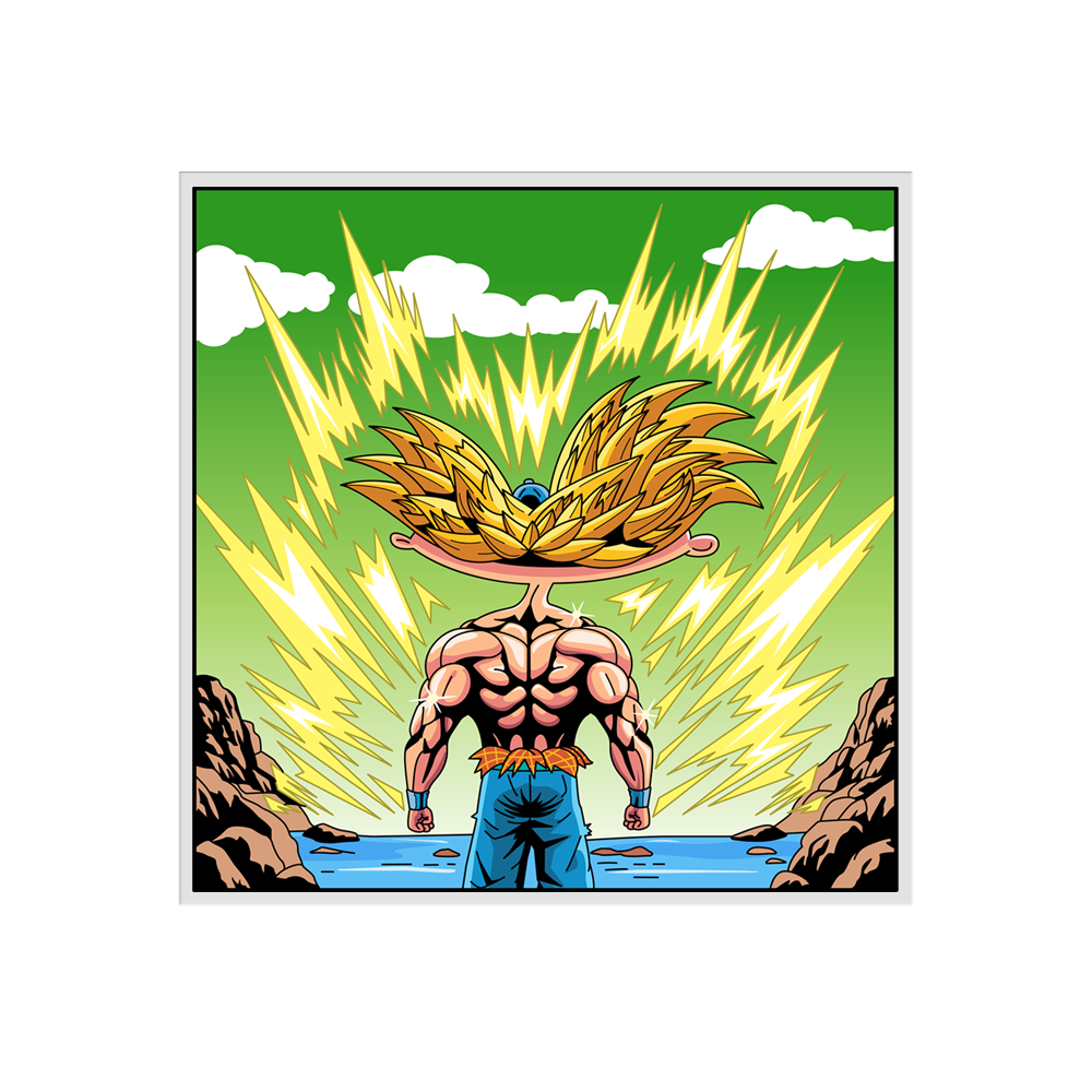 HEY GOKU STICKER