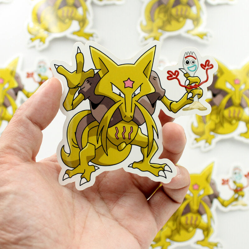 Kadabra Forky Sticker