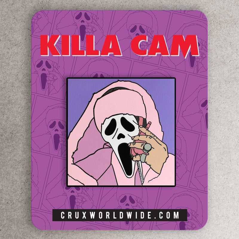 Killa Cam Enamel Pin