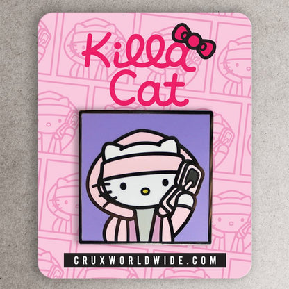 Killa Cat Enamel Pin