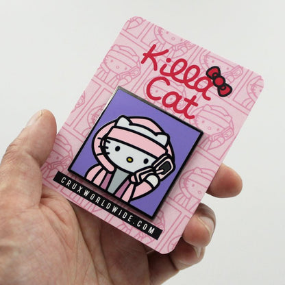 Killa Cat Enamel Pin