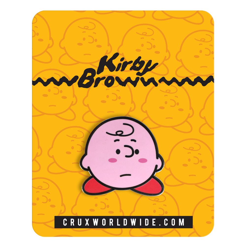 KIRBY BROWN PIN