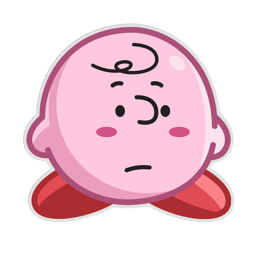 KIRBY BROWN STICKER