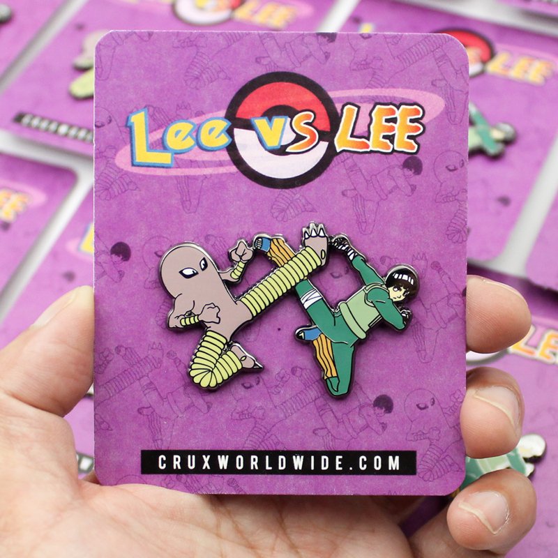 Lee vs Lee Enamel Pin