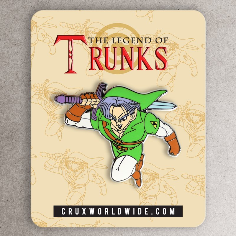 Legend of Trunks Enamel Pin