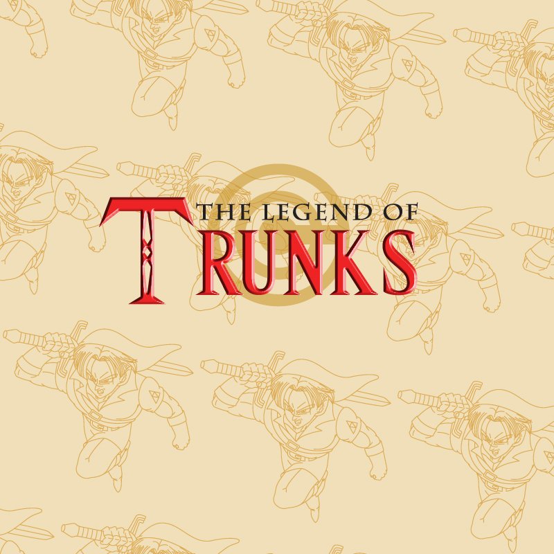 Legend of Trunks Enamel Pin