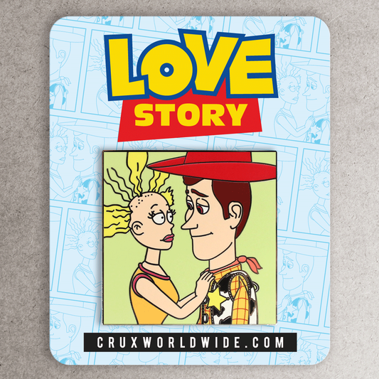 Love Story Enamel Pin