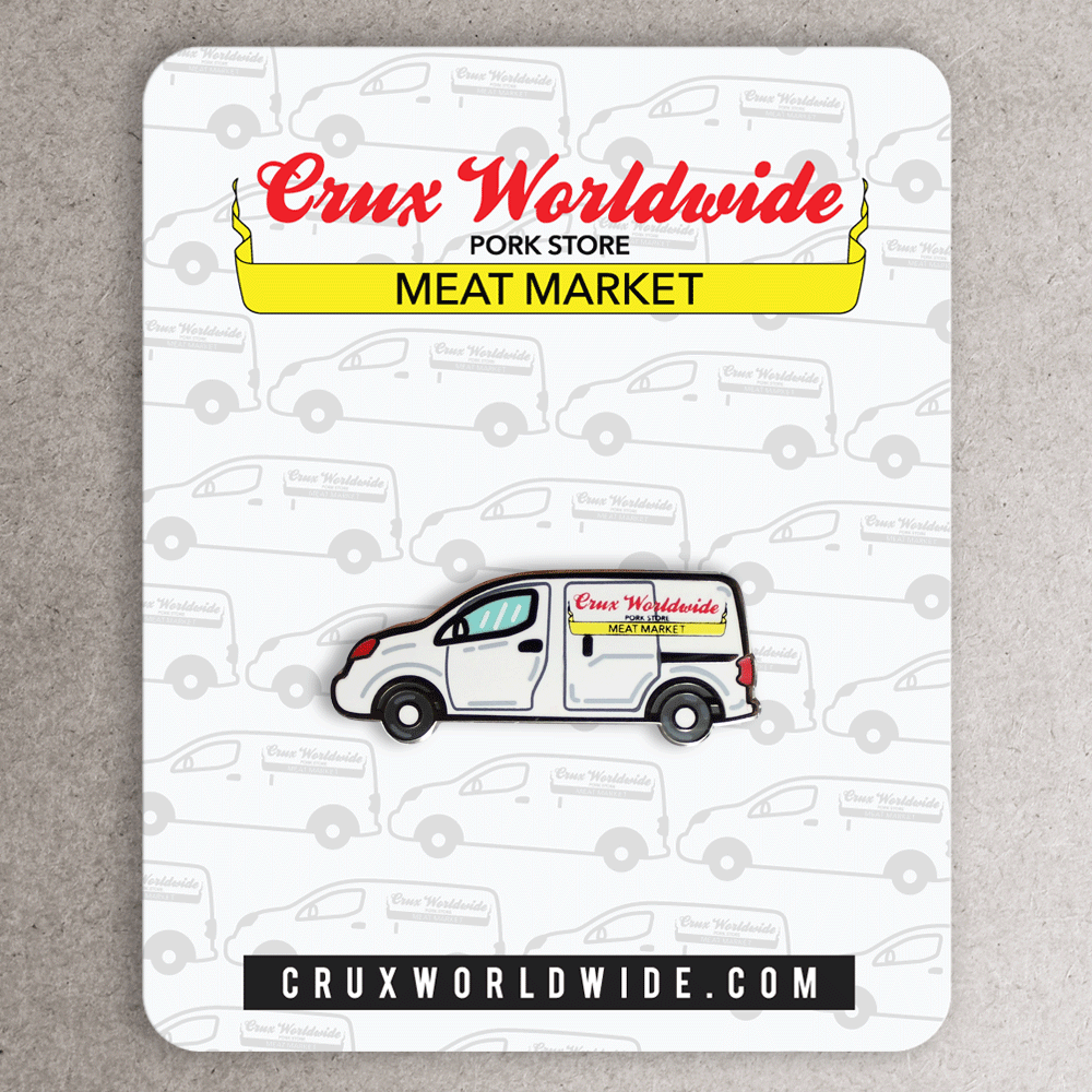 Meat Truck Enamel Pin