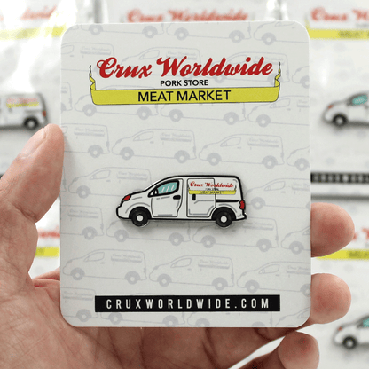 Meat Truck Enamel Pin