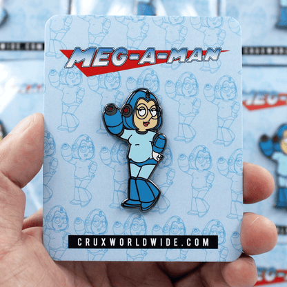 Meg-A-Man Enamel Pin