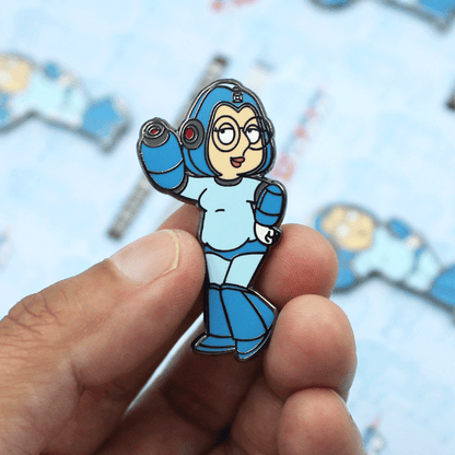 Meg-A-Man Enamel Pin