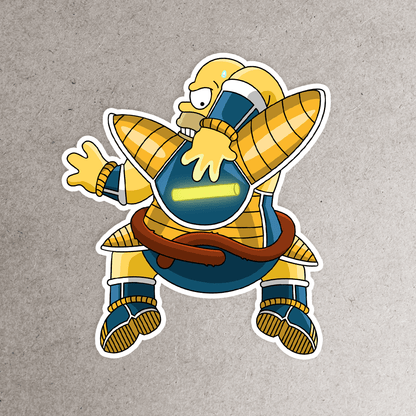 Nappa Simpsons Sticker