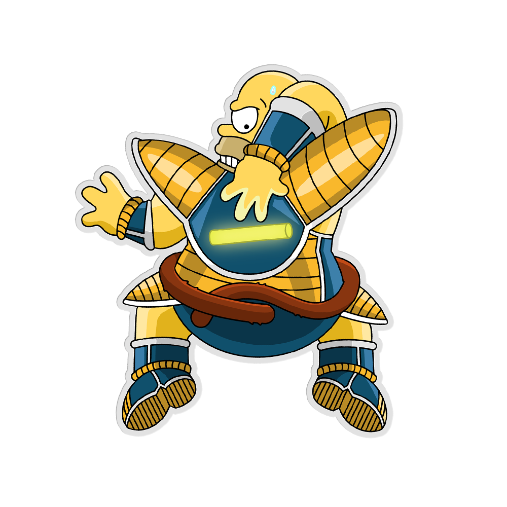 NAPPA SIMPSON STICKER