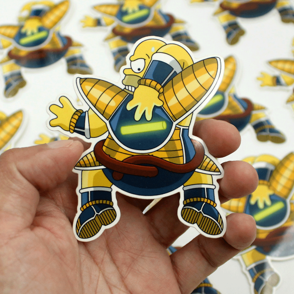 Nappa Simpsons Sticker