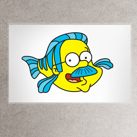 Ned Flounder Print