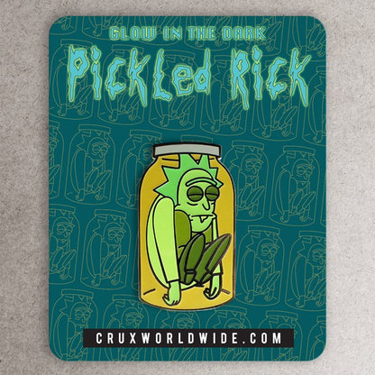 Pickled Rick Enamel Pin