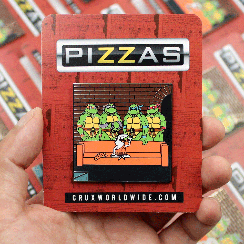 Pizza Hard Enamel Pin