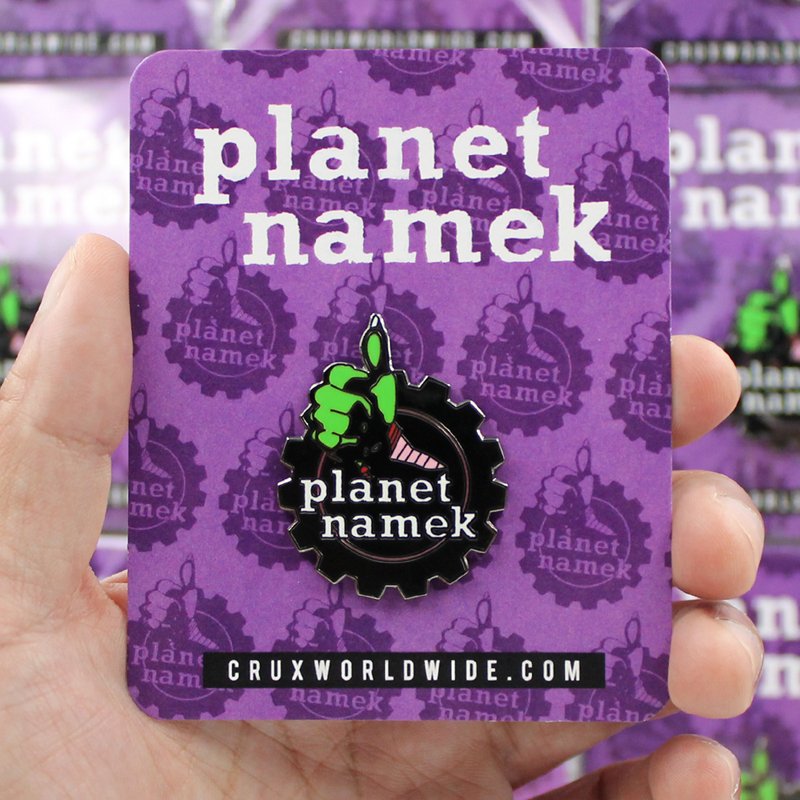 Planet Namek Enamel Pin