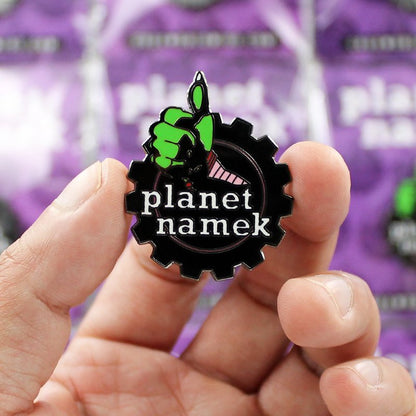 Planet Namek Enamel Pin