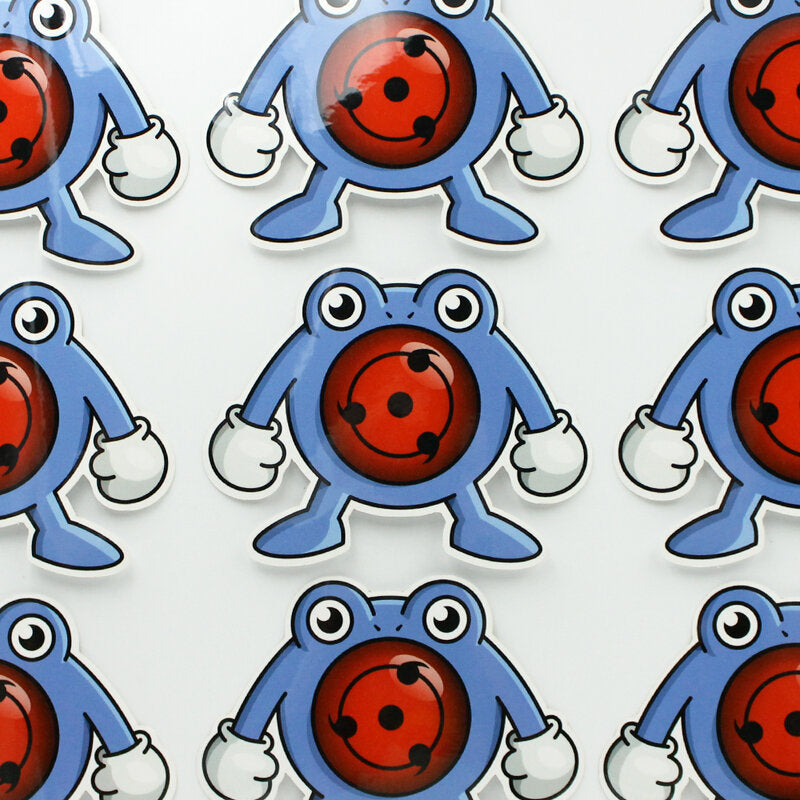 Poliwhirl Sharingan Sticker