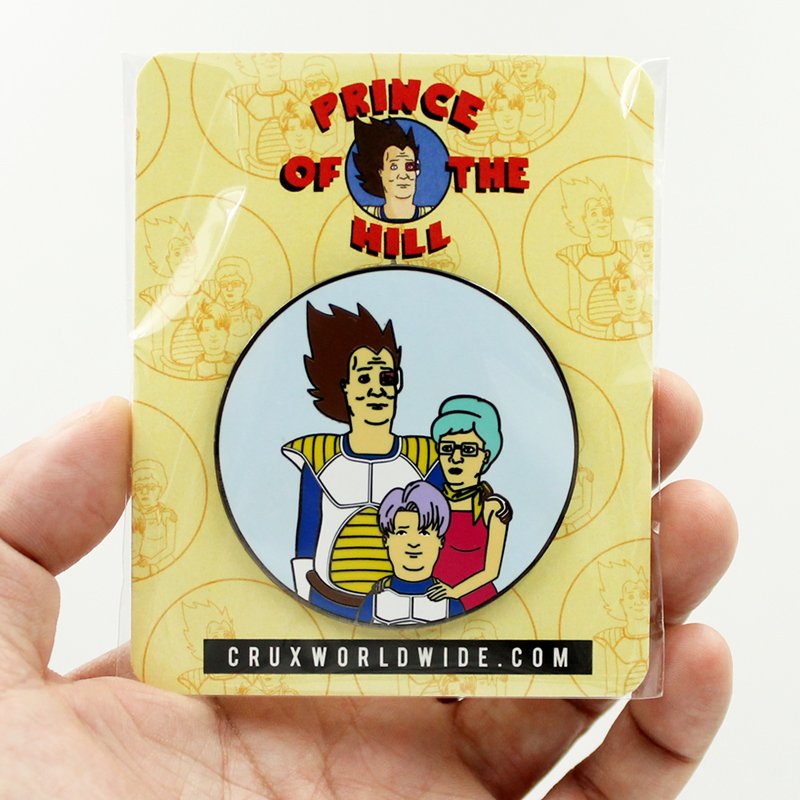 Prince of the Hill Enamel Pin