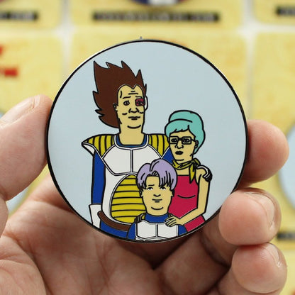 Prince of the Hill Enamel Pin