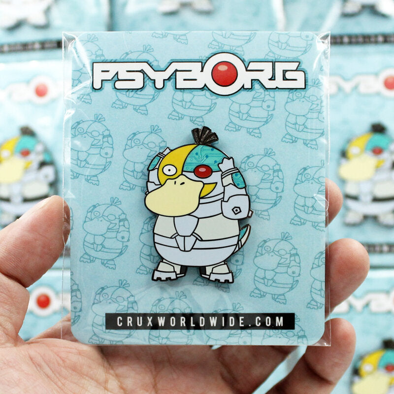 Psyborg Enamel Pin