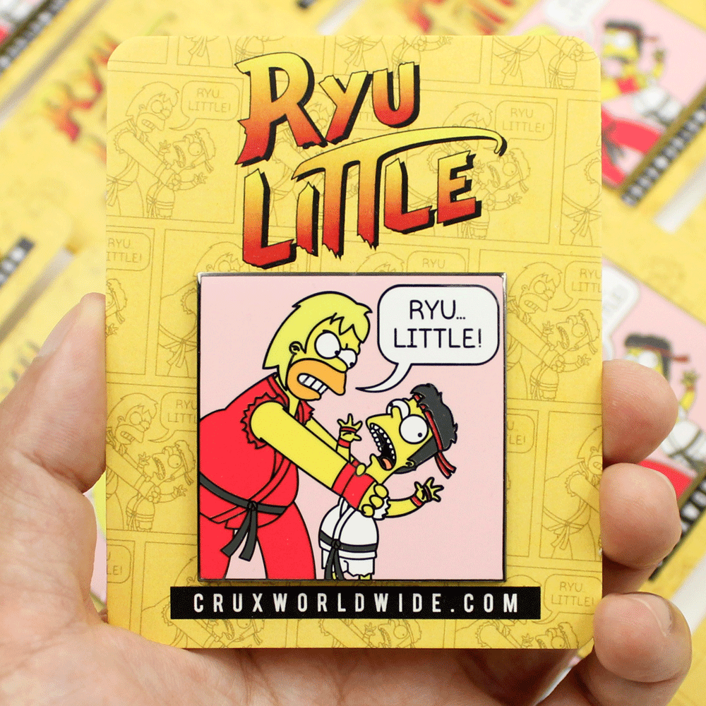 Ryu Little Enamel Pin