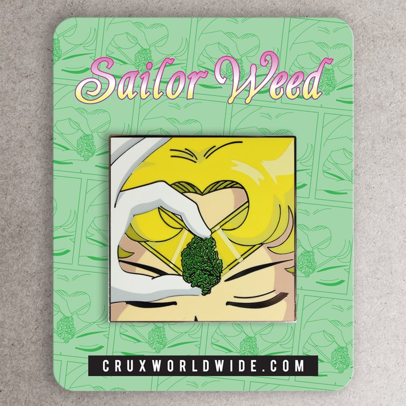 Sailor Weed Enamel Pin